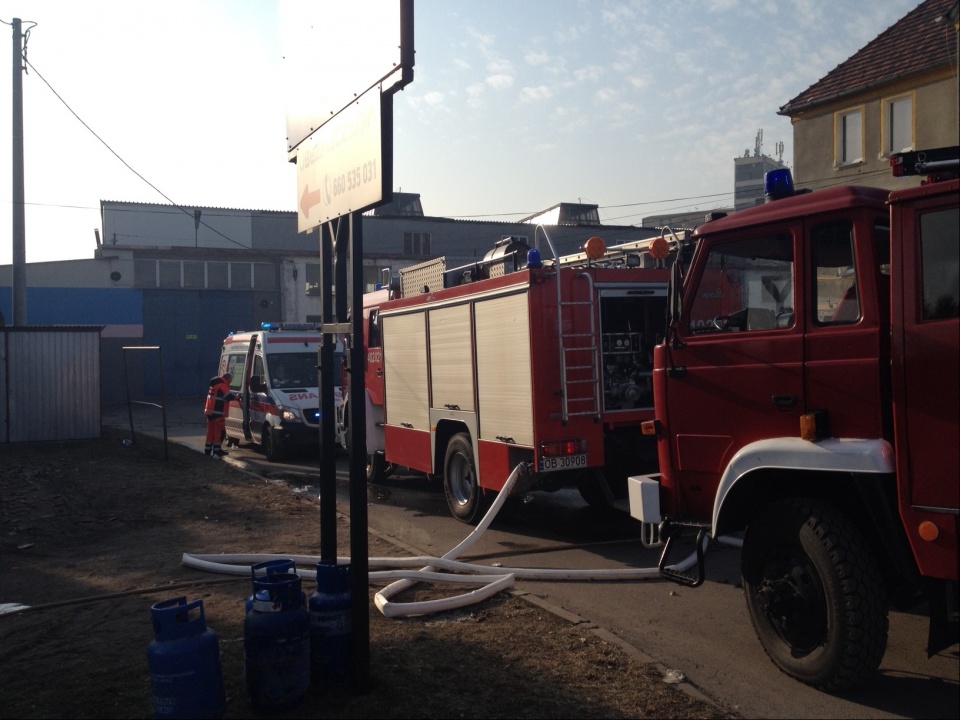 Wybuch gazu w Grodkowie. Budynek grozi zawaleniem [fot. Maciej Stępień]