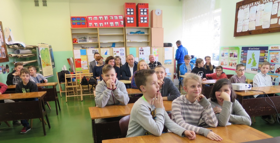 Uczniowie szkoły w Biskupicach [fot. Kamila Gal-Skorupa]
