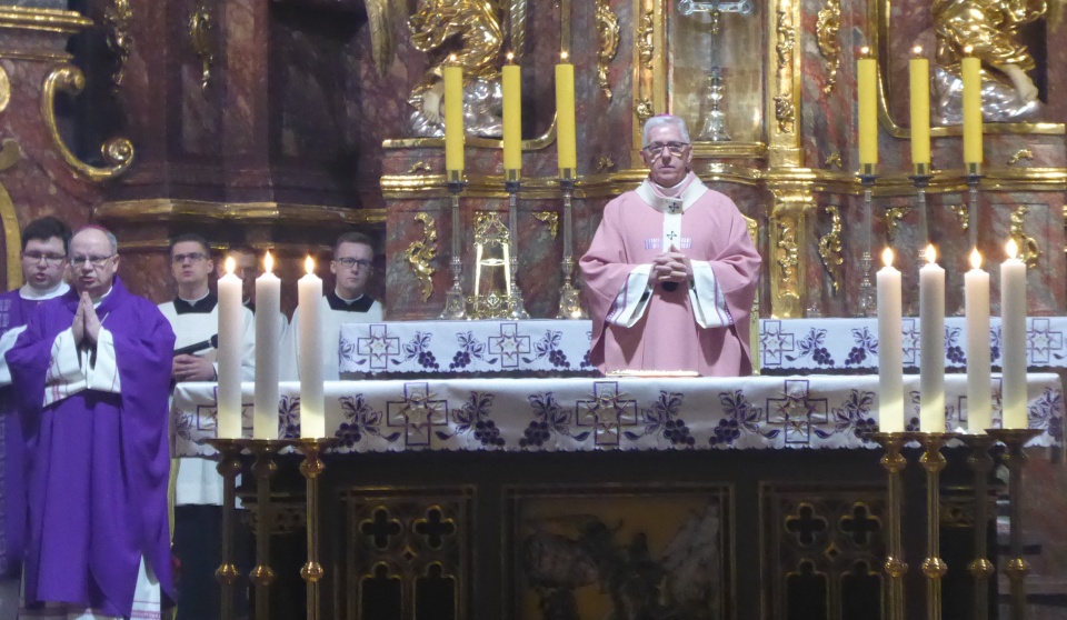 Msza świeta w katedrze opolskiej [fot. Ewelina Laxy]