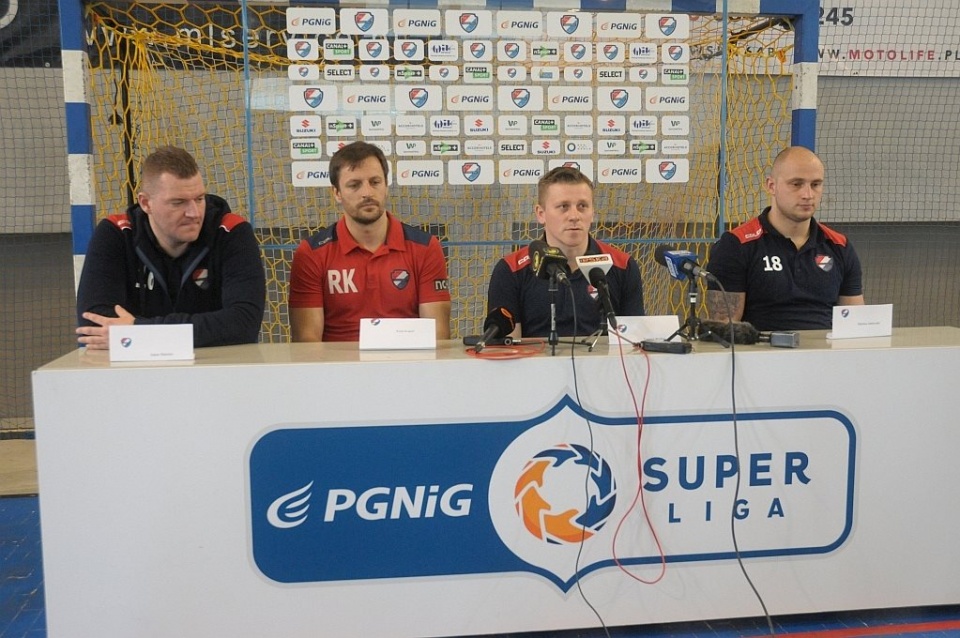 Od lewej: Adam Malcher, Rafał Kuptel, Tomasz Wróbel oraz Mateusz Jankowski [fot. Kacper Śnigórski]