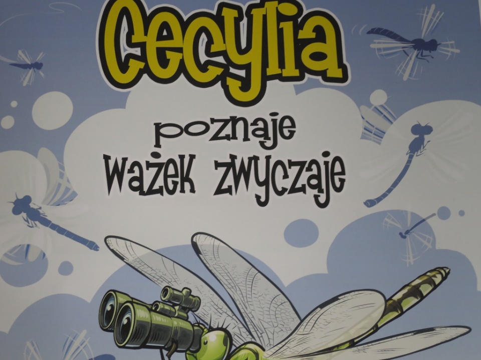 Komiks "Cecylia poznaje ważek zwyczaje" [fot. Mariusz Majeran]