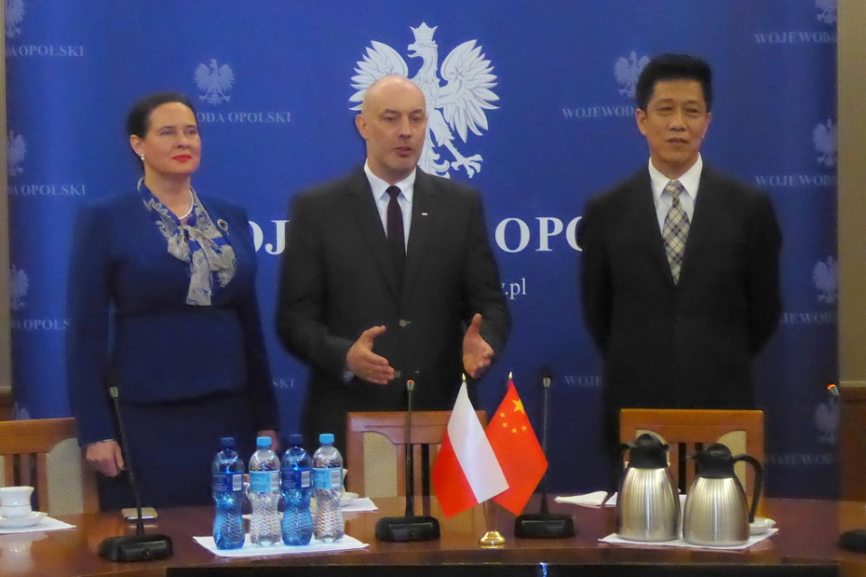 Wizyta ambasadora Chin w Opolu [fot. Monika Pawłowska]