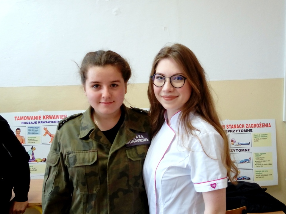 Natalia Ciechomska i Amanda Stein [fot. Witek Wośtak]