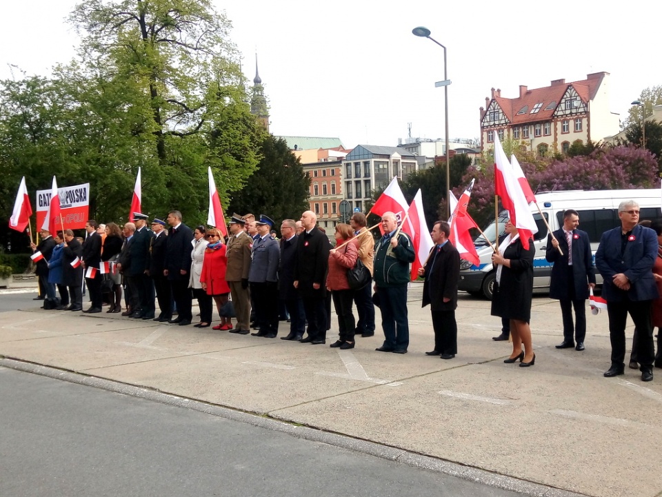Dzień Flagi Rzeczypospolitej Polskiej [fot. Witek Wośtak]
