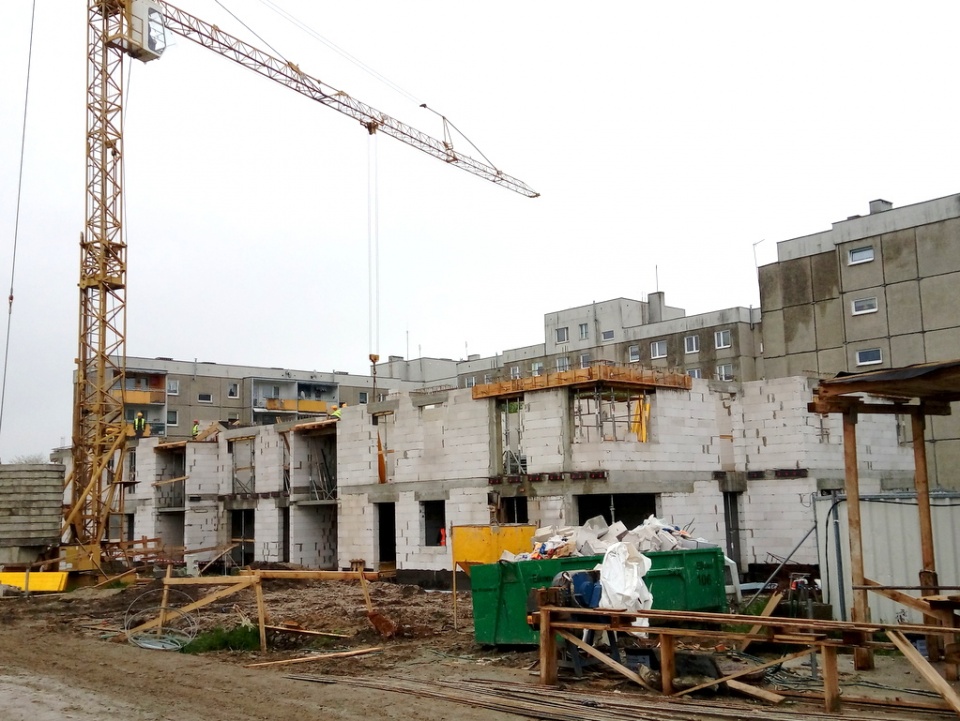 Budowa mieszkań przy ul. Kaliskiej w Opolu [fot. Witek Wośtak]