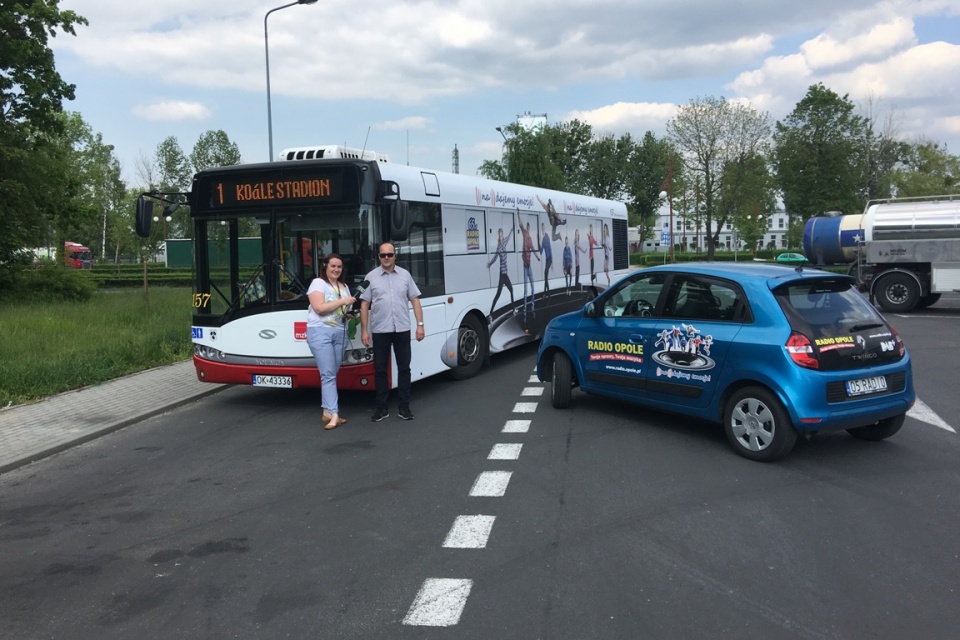 Autobus z logiem Radia Opole - to w nim ma paść rekord Polski!