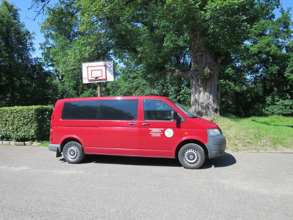 Samochód ŚDS w Sowczycach [fot. Kamila Gal-Skorupa]