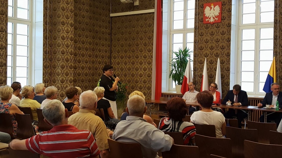 Spotkanie grupy mieszkańców Czarnowąs, Świerkli i Borek z władzami Opola [fot. Daria Placek]