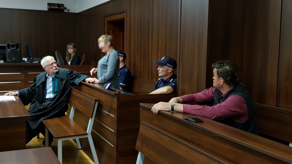 Oskarżeni na procesie w Sądzie Okręgowym w Opolu [fot. Kacper Śnigórski]