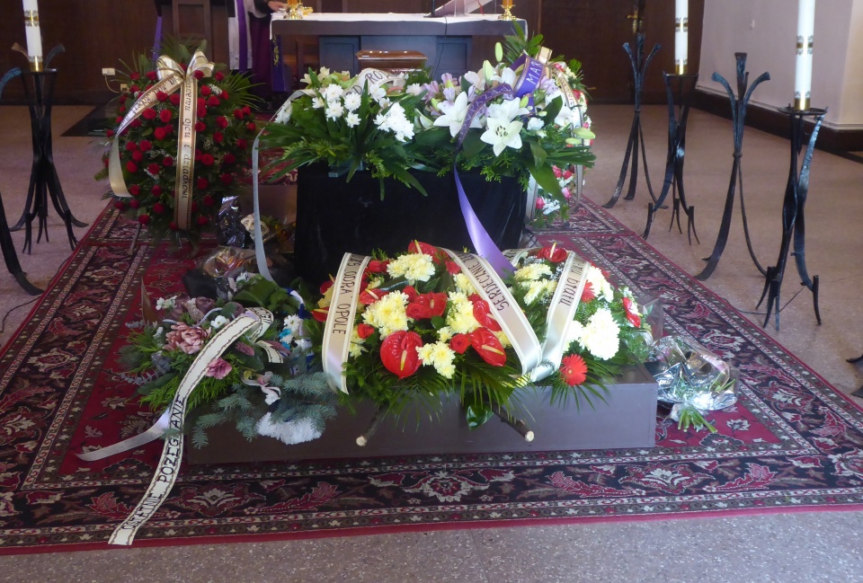 Pogrzeb Zbigniewa Kwaśniewskiego [fot. Ewelina Laxy]