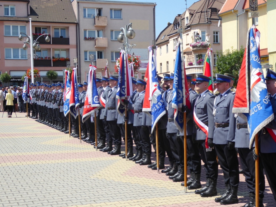 Wojewódzkie obchody Święta Policji w Krapkowicach [fot. Witold Wośtak]