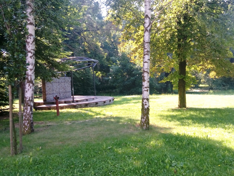 Park Magnolia w Krapkowicach [fot. Witold Wośtak]