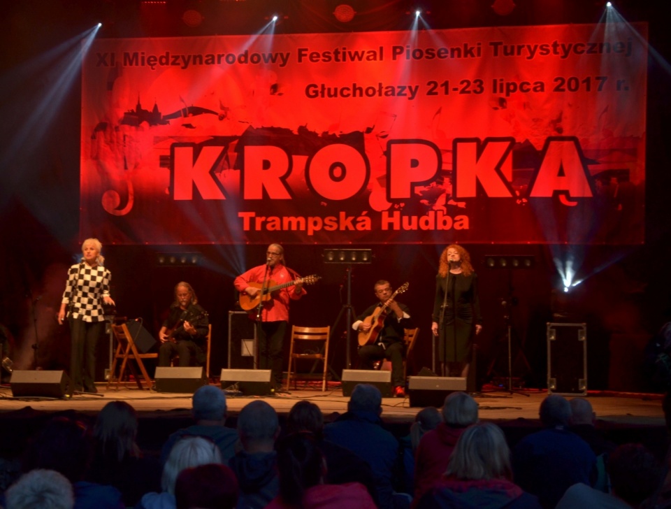 Koncert Czerwonego Tulipana zakończył XI Międzynarodowy Festiwal Piosenki Turystycznej KROPKA [fot. Paweł Konieczny]