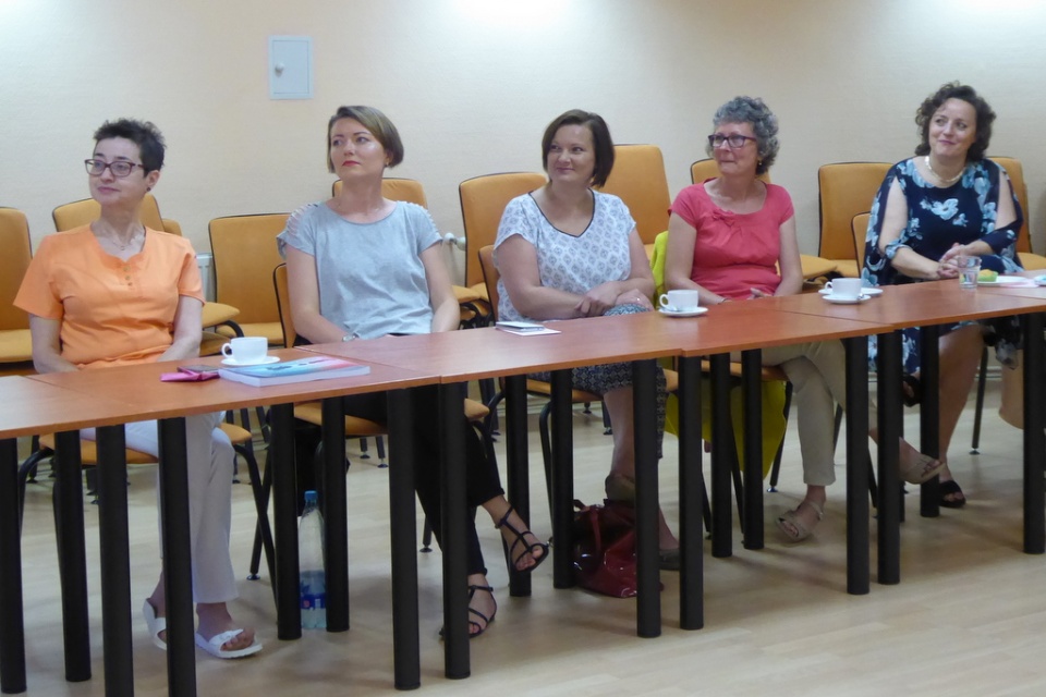 "Jak komunikować o chorobie" - spotkanie w Opolskim Centrum Onkologii [fot. Monika Pawłowska]