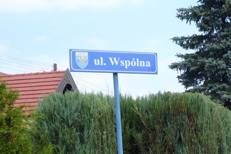 Ulica 22 lipca w Chrząstowicach zmieniła nazwę na ulicę Wspólną [fot. Monika Pawłowska]