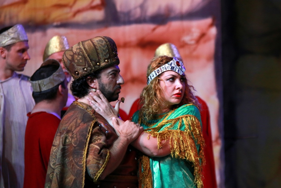 Opera „Nabucco” w opolskim amfiteatrze [fot. Justyna Krzyżanowska]