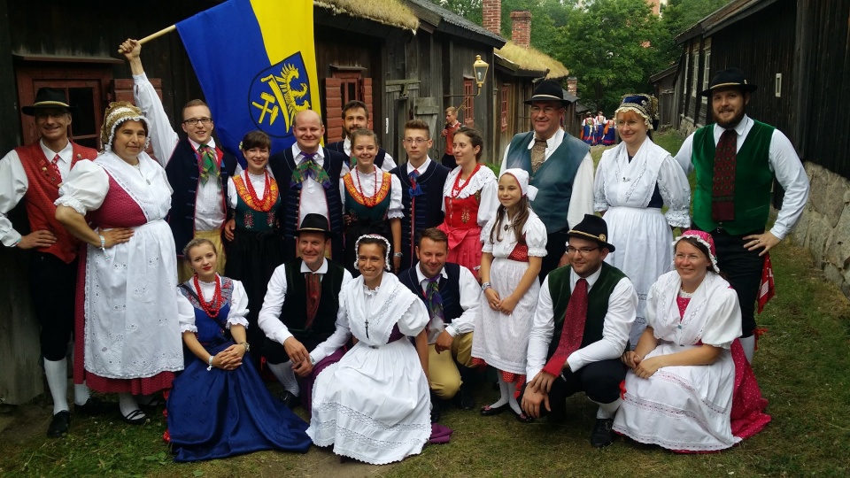 Reprezentanci Opolszczyzny na festiwalu Europeade [fot. materiały prywatne]
