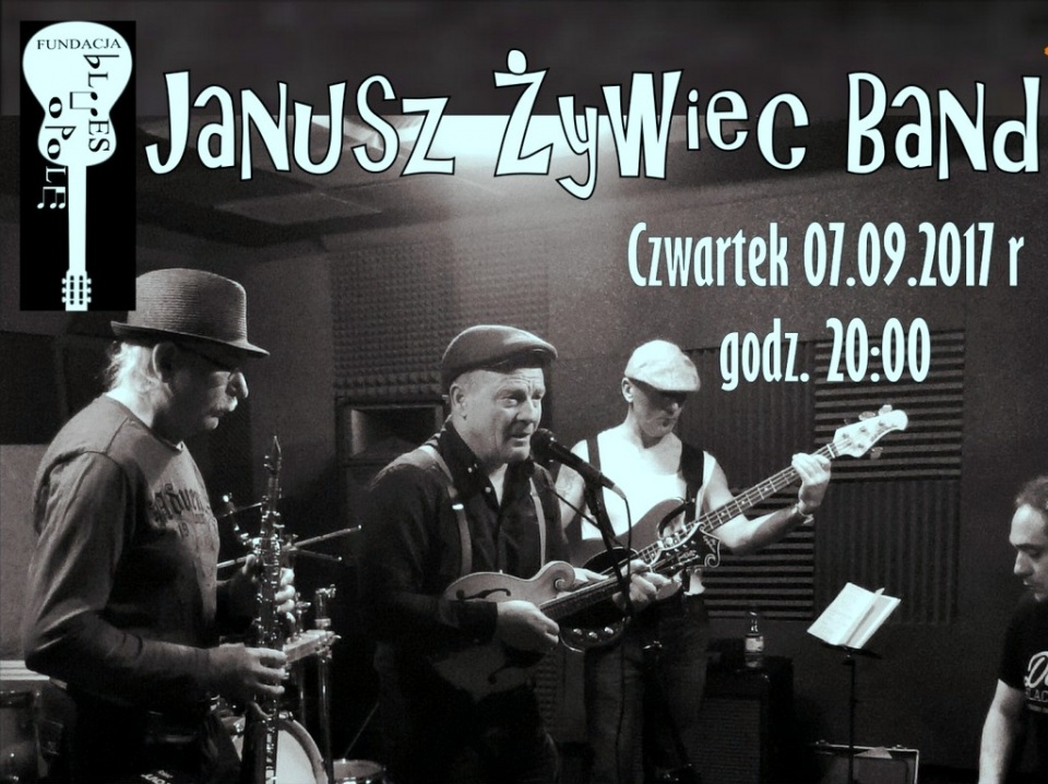 plakat Janusz Żywiec Band