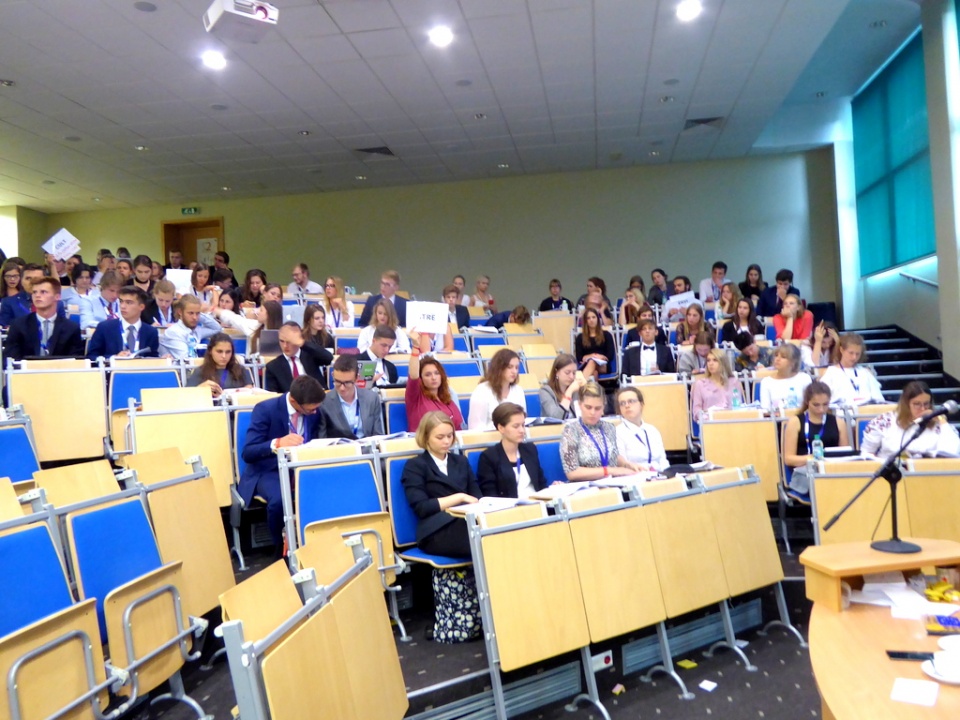 XIV Sesja Europarlamentu Młodzieży, Opole [fot. Witold Wośtak]