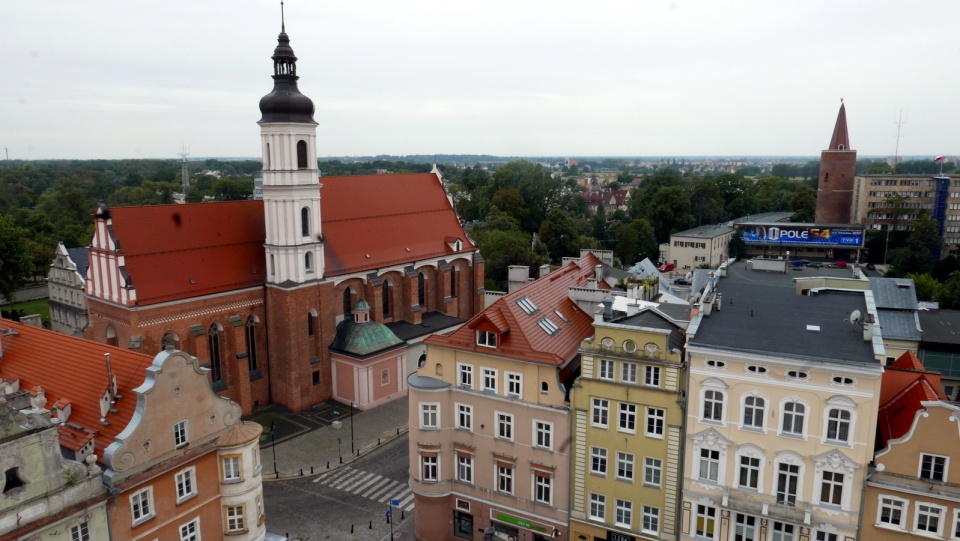 Tak wygląda Opole z wieży Ratusza [fot. Mariusz Chałupnik]