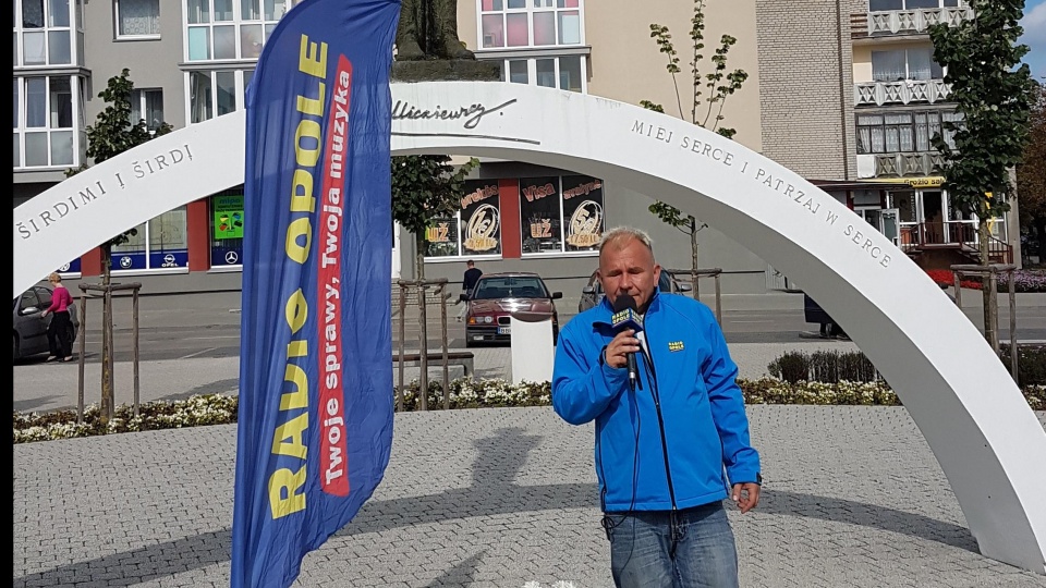 Marek Sołtysiak z Radia Opole z wizytą na Litwie