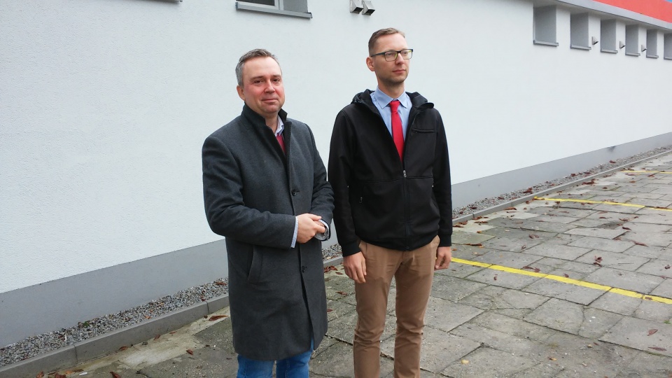 Od lewej: Piotr Woźniak i Paweł Kampa [fot. Joanna Matlak]