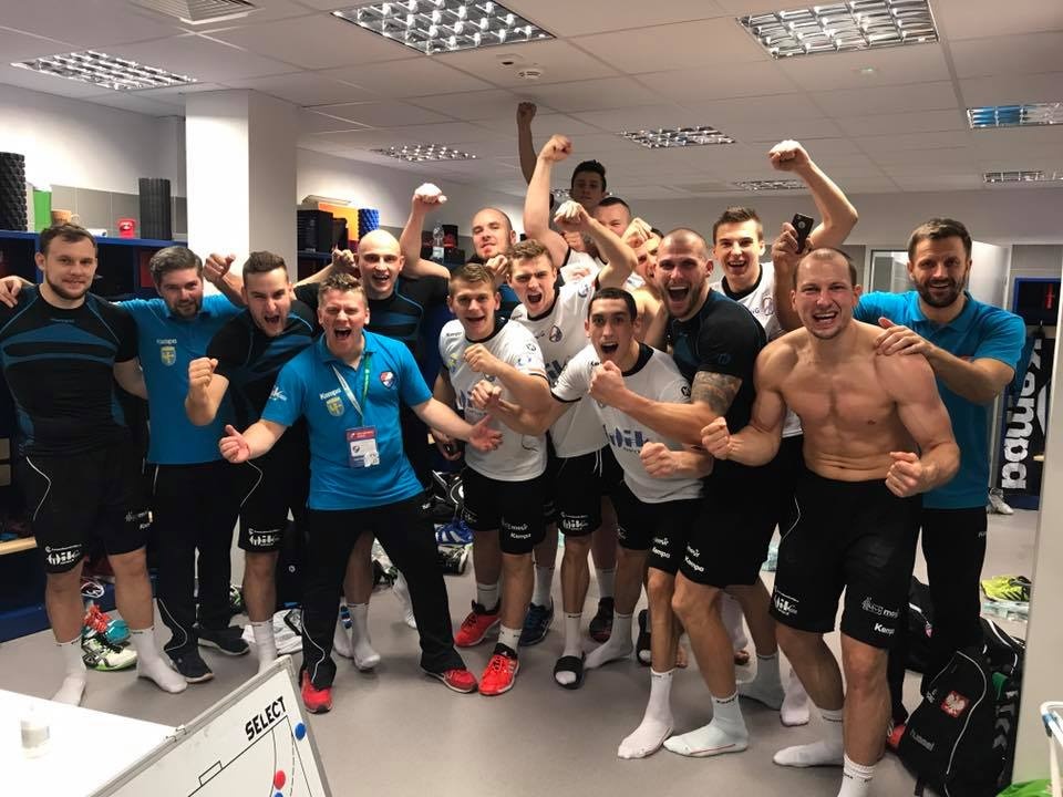KPR Gwardia Opole wygrała z Benficą Lizbona 26:21 i awansowała do 3. rundy Pucharu EHF [fot. KPR Gwardia Opole]