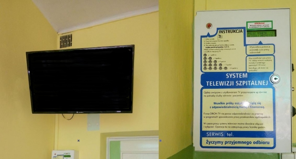 Najmłodsi pacjenci nie zapłacą za szpitalną telewizję. Dyrekcja BCM-u zniesie opłaty [fot. brzeg24.pl]