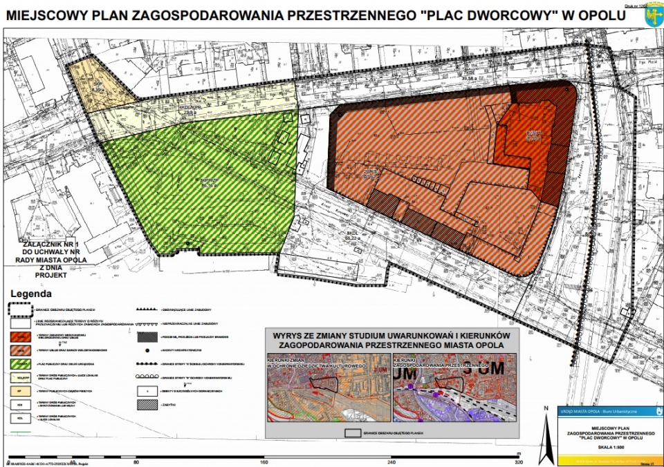 Radni jednomyślni. Plan przestrzenny dla Dworca PKS w Opolu przyjęty [mat.prasowe]