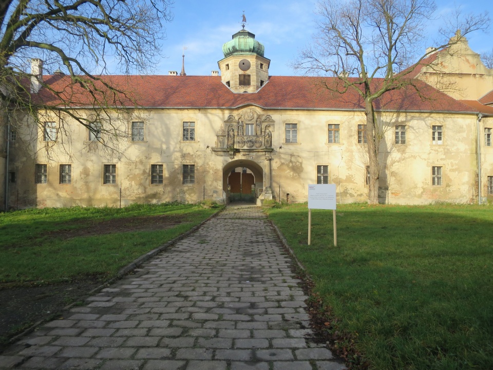 Zamek w Głogówku jest zamknięty dla zwiedzających [zdj. Jan Poniatyszyn]