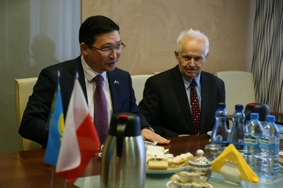 Wizyta ambasadora Kazachstanu na Opolszczyźnie. Gospodarka i sport tematami rozmów z marszałkiem [fot. UMWO]