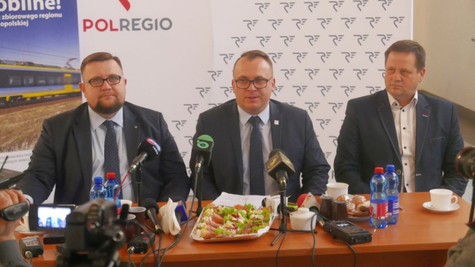 Zarząd województwa i PolRegio ogłosiły nowy rozkład jazdy pociągów [fot. Katarzyna Zawadzka]