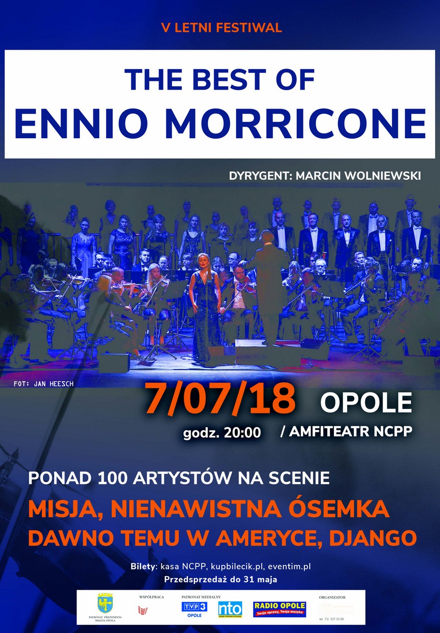 Muzyka Ennio Morricone zabrzmi w amfiteatrze już w sobotę