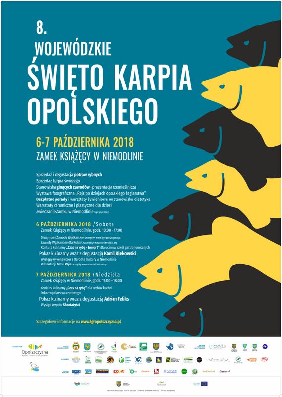 Plakat Wojewódzkie Święto Karpia