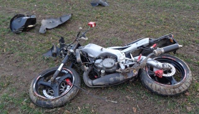 Tragiczny wypadek w Walcach. Nie żyje młody motocyklista