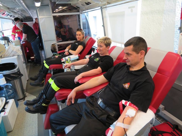 W Krapkowicach zachęcali do pomagania innym przez oddawanie krwi