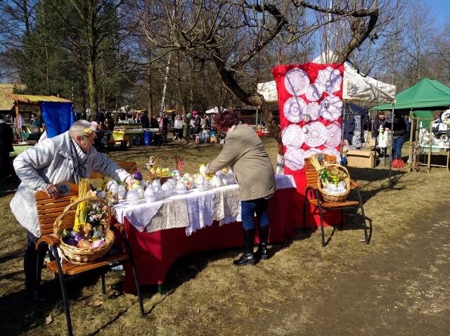 Jarmark Wielkanocny w Bierkowicach przyciągnął rzesze zwiedzających