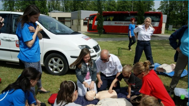 Rywalizacja w udzielaniu pierwszej pomocy w Brzegu