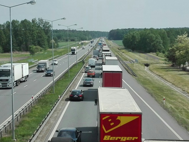 Autostrada A4: duży zator w kierunku Wrocławia