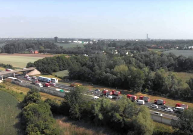 Dzieci z Gałązczyc ucierpiały w wypadku na dolnośląskim odcinku A4