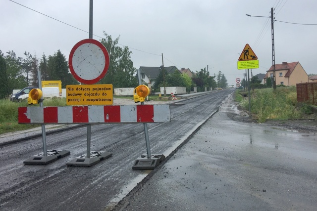 Uwaga kierowcy Zamknięta droga Strzelce Opolskie - Dolna