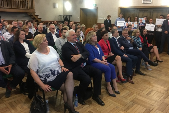 Sabina Nowosielska ogłosiła program wyborczy i kandydatów na radnych