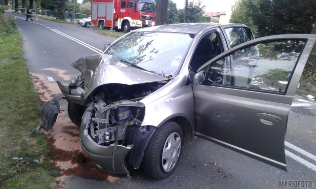 Wypadek w Korfantowie - 3 osoby zostały ranne. Lądował śmigłowiec LPR