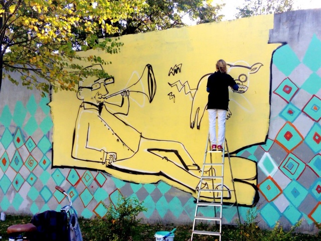 Coraz więcej murali w Opolu. Grupa Murki zrealizowała projekt Muzyka w mieście