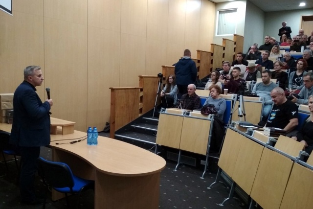 Dziennikarz śledczy Wojciech Sumliński spotkał się z opolanami