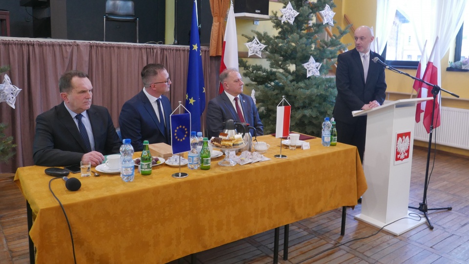 Uroczysta sesja Rady Miasta Tułowice [fot. Ewelina Laxy]