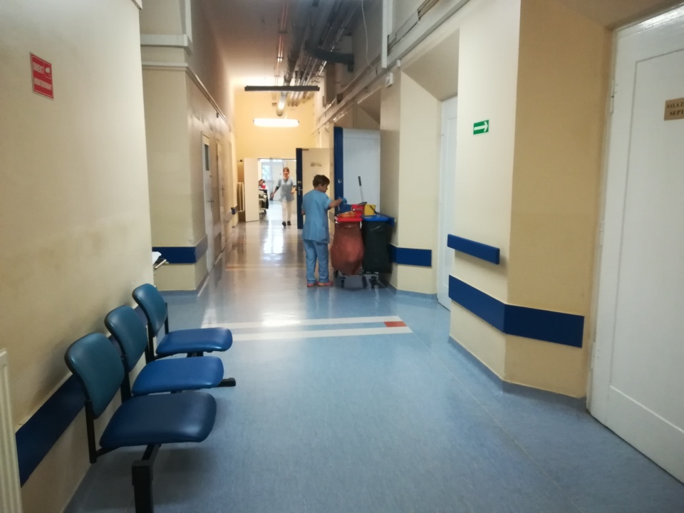 Oddział chirurgii ogólnej w Szpitalu Wojewódzkim w Opolu [fot. Katarzyna Zawadzka]