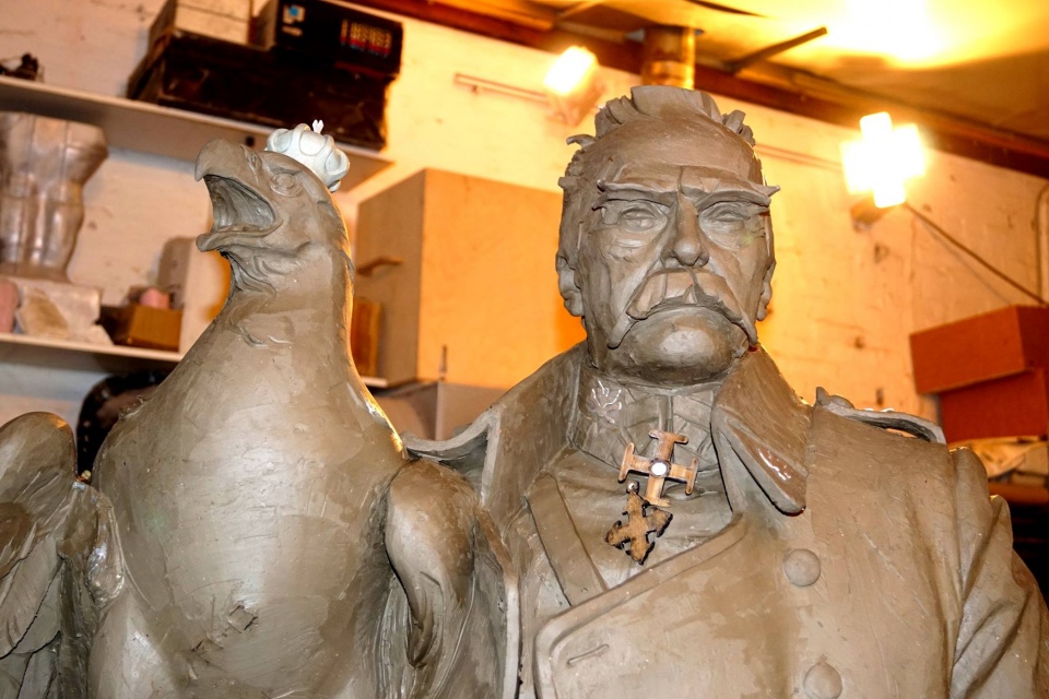 Pomnik ma stanąć w Namysłowie w tym roku [fot. materiały Społecznego Komitetu Budowy Pomnika Marszałka Józefa Piłsudskiego w Namysłowie]