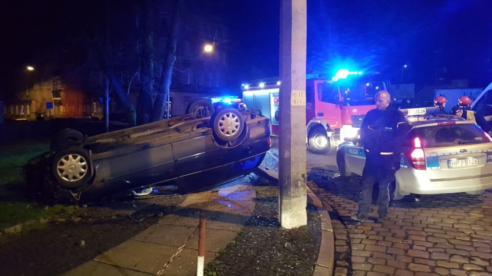 Wypadek w Brzegu [fot. MARIO]