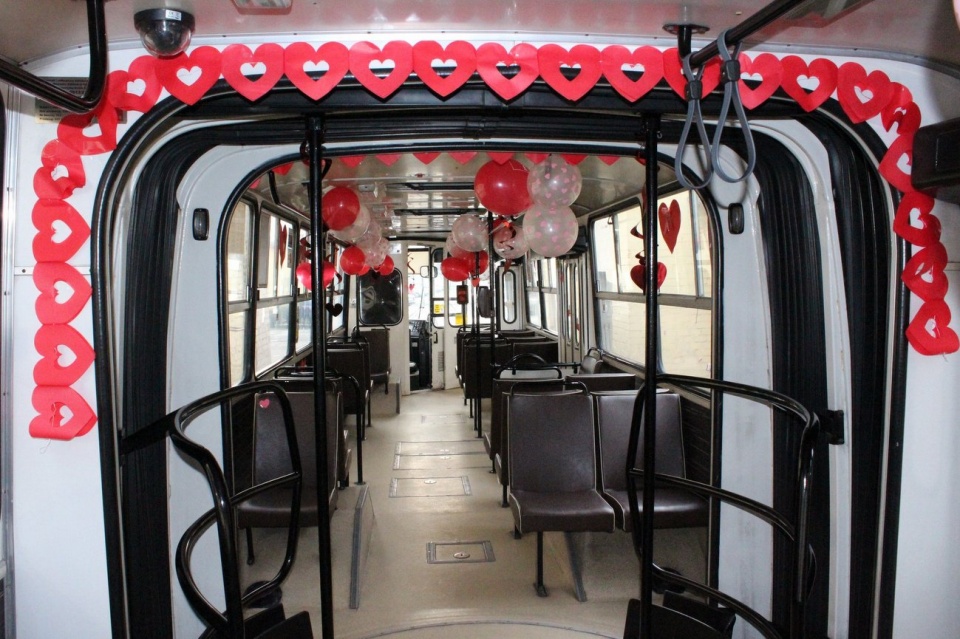 Walentynkowy autobus [fot. MZK]